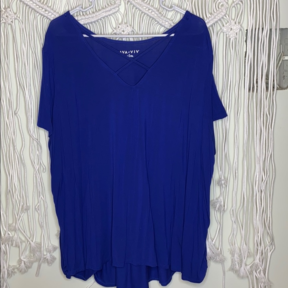Crossed T-shirt